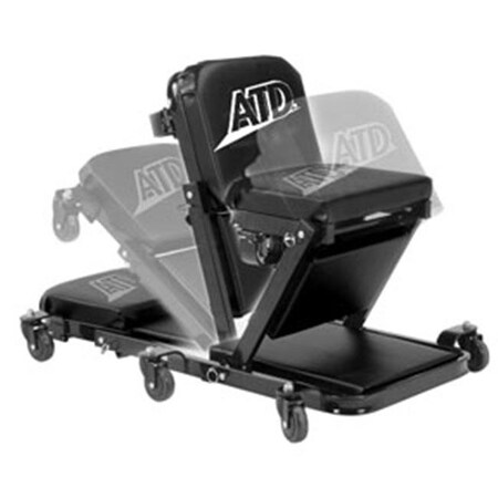 Atd Tools Inc ATD Tools 81049 Heavy - Duty 3 - In - 1 Low Profile Z Creeper ATD-81049